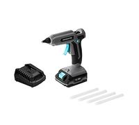 Cecotec Pistolet à Colle Sans Fil CecoRaptor Perfect Fix 2020 Advance, Batterie 20V et 2000 mAh, Bâtons Diamètre 11mm et 150 mm long, Température de travail 180ºC, Autonomie jusqu'à 30 min