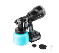 Cecotec Pistolet Peinture sans Fil CecoRaptor Color 4020 Ultra. Batterie 20 V et 4 000 mAh,réservoir 1 000 ML,Flux Peinture 700 ML/Min,2 Embouts interchangeables 1,80 mm et 2,6 mm Multicolore 70000