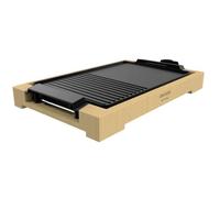 Cecotec Plancha électrique Tasty&Grill 2000 Bamboo Black - 2000 W, bambou, thermostat réglable