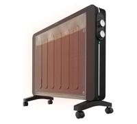 Cecotec Plaque Radiante en Mica ReadyWarm 2000 Now, Puissance de 2000 W, Thermostat réglable et 2 Niveaux de Puissance, Chaleur par Rayonnement et Convection, Surface de Couverture jusqu’à 25 m2