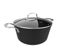 Cecotec Polka Fantasy 28 Pot Silver, diamètre 28 cm, capacité 7,1 L, aluminium forgé, revêtement antiadhésif Whitford Eterna, sans PFOA, adapté à tous les types de cuisines, couvercle