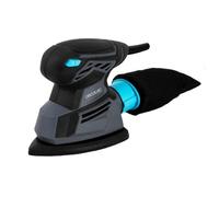 Cecotec Ponceuse Électrique avec Câble PerfectSurface 125 Delta EasyGo, 130W, 13500rpm, Design Triangulaire, Réservoir Intégré