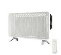 Cecotec Radiateur Électrique Basse Consommation ReadyWarm 2000 Graphene. 1800W, Thermostat 15-40ºC, Minuteur 12h, Télécommande, Sécurité Triple, Chaleur Rapide, Design Compact, Efficacité Énergétique