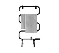 Cecotec Radiateur sèche‑serviettes électrique ReadyWarm 5000 Towel – 100 W, sécurité, Noir