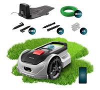 Cecotec Robot Tondeuse Conga Grasshopper 500. avec App Moteur Numérique sans Balais 500m2 Pente Maximale de 27%