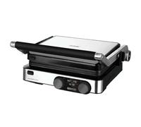 Cecotec Barbecue électrique Rock'nGrill Dual 2000W – Plaques amovibles, ouverture 180° – Noir