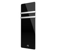 Cecotec Sèche-Serviettes Électrique En Verre Ready Warm 9880 Crystal Towel. 850w, Double Perchoir En Acier Inoxydable, Télécommande, Écran Led, Minuteur Hebdomadaire, Protection Ip24, Noir