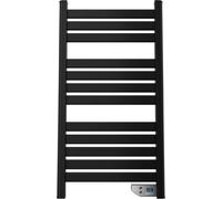 Cecotec Sèche-Serviettes électrique ReadyWarm 9000 Twin Towel Black 500 W, Affichage LED et minuterie 2h ()