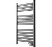 Cecotec Sèche-Serviettes Électrique ReadyWarm 9050 Twin Towel Steel. 500 W, Faible consommation, Écan LED et minuterie 2h