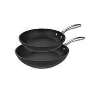 Cecotec Set de poêles Polka Fantasy 20-24 cm - Aluminium forgé Whitford Eterna antiadhésif Silver