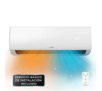 Cecotec Split Climatisation AirClima 24000 Smartfresh. 24000 BTU, Moteur CC, Pompe à chaleur, Télécommande, Affichage LED, Système Inverter, 5 Modes, 8 Vitesses, Couverture 45 m2