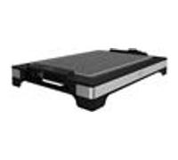 Cecotec Plancha Tasty&Grill 2000 Inox LineStone – 2000 W, thermostat réglable, revêtement RockStone