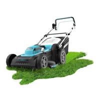 Tondeuse à gazon filaire de 2000 W. Largeur de coupe 46 cm. Entraînement automatique. Système Z-Tech de réglage de la hauteur. 4 en 1 avec mulching. Roues arrière XL. Suivi avec technologie BeltDrive.