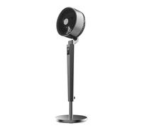 Cecotec Ventilateur Circulateur d'Air sur Pied EnergySilence 2400 Cyclone Noir. 40W, Puissante Circulation d'Air, 24 Vitesses, Oscillation 120º, Télécommande, Minuteur 12h, Écran LED