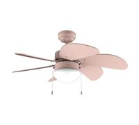 Cecotec Ventilateur de plafond EnergySilence Aero 3600 Vision – 50 W, Ø91 cm, 3 vitesses – Full Pink