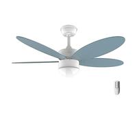 Cecotec Ventilateur de plafond avec Energysilence Aero 4260 Sky. 40 W, moteur DC, diamètre 42 ”avec 5 lames réversibles, lumière LED, télécommande, minuterie, 6 vitesses