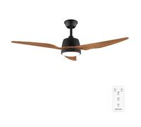 Cecotec Ventilateur de plafond avec lampe EnergySilence Aero 5250 BlackWood