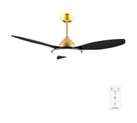 Ventilateur de plafond Cecotec EnergySilence 4800 doré
