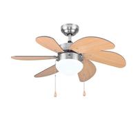 Cecotec Ventilateur de Plafond avec Lumière EnergySilence Aero 350 50 W, Basse Consommation, Diamètre 81 cm
