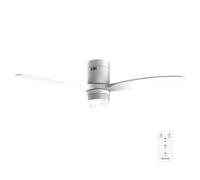 Ventilateur de plafond Cecotec avec éclairage EnergySilence Aero 4600 Arctic White&White. Moteur à courant continu 38 W, éclairage LED 18 W, 132 cm