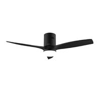 Cecotec - Ventilateur de Plafond avec Lumière EnergySilence Aero 5600 Aqua Black&Black Connected - 40 W, 6 Vitesses