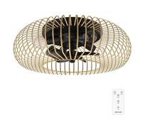 Ventilateur de Plafond Cecotec LampAero600 Natural LightWood 20W