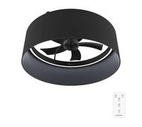 Cecotec - Ventilateur de plafond EnergySilence LampAero 650 Black, 20W Ø43cm, 6 vit, LED, été/hiver