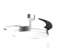 Cecotec Ventilateur de plafond EnergySilence Aero 2440 – Moteur DC, Télécommande, Minuterie 6h