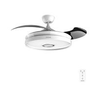 Ventilateur de plafond - CECOTEC - Energysilence Aero 4360 Invisible Sound - 35W - LED 3 intensités - Haut-parleur Bluetooth