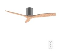 Cecotec Ventilateur de plafond EnergySilence Aero 5400 – 52" DC 40W, télécommande, 3 pales