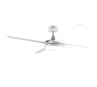 CECOTEC Ventilateur de plafond EnergySilence Aero 5200 60W LED télécommande White Line