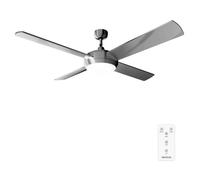 Cecotec Ventilateur de plafond avec télécommande, minuterie et lumière LED EnergySilence Aero 570, 60 W, 132 cm de diamètre