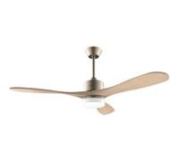 Cecotec Ventilateur de plafond EnergySilence Aero 5290 Golden pro 35 W 52” moteur DC Lampe LED
