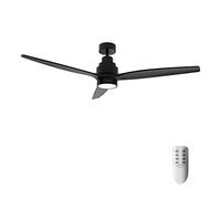 Cecotec 05840 – Ventilateur de plafond EnergySilence Aero 5350 Black Design 30W Ø52" 3 pales