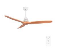 Cecotec Ventilateur de plafond EnergySilence Aero 590 – 70 W, 3 pales Ø132 cm, télécommande