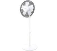 Cecotec Ventilateur de sol et de bureau EnergySilence 535 2in1. Puissance 40 W, diamètre 16, 5 pales, hauteur réglable jusqu'à 115 cm, 3 vitesses, oscillation automatique à 75º Blanc G