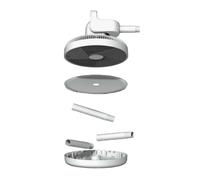 Cecotec Ventilateur portable à batterie EnergySilence 2600 Sunflower, 3 en 1, 22 W, moteur BLDC, 13"" de diamètre