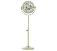 Cecotec - Ventilateur sur Pied EnergySilence 250 ClassicStyle Green - 25 W, Diamètre 25 cm, 3 Pales et Hauteur Réglable