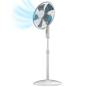 Cecotec Ventilateur sur Pied EnergySilence 515 WindLite Pro. 56 W, Diamètre 16" (40 cm), 3 Vitesses, Oscillation Automatique, Hauteur Réglable, 5 Pales et Sécurité Maximale, Blanc