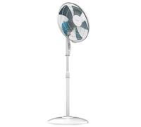 Cecotec Ventilateur sur pied EnergySilence 515 WindLite Pro Black, puissance 56 W, diamètre 40 cm, 5 pales aérodynamiques, 3 vitesses, oscillation automatique et barre télescopique