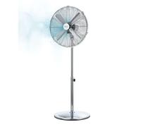 Cecotec Ventilateur sur pied EnergySilence 620 Retrostyle. 50 W, finition chromée, 16"" de diamètre avec 4 pales, 3 vitesses