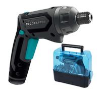 Cecotec Visseuse Devisseuse Sans Fil 6 + 1 Positions CecoRaptor Perfect Work. Visseuse Sans Fil 4 V, 1500 mAh, 60 Min D'Autonomie, Couple 4 Nm, 200 Tr/Min,Ergonomique, Tête Rotative, Lampe Intégrée
