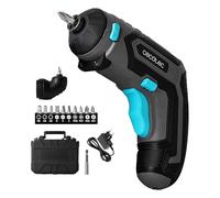 Cecotec Visseuse Électrique à Batterie avec Accessoire Angle 90º PowerGyro 3500 Angle Set. Batterie de 4 V et 1.500 mAh, Mandrin pour Embouts Hexagonaux de 6,35 mm, Inclut Mallette et Accessoires
