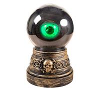 CED Boule De Cristal avec Oeil (Déco Sonore Et Lumineuse) Hauteur 20 Cm -