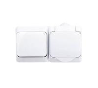 Cedar PLUS 3303432400798 WDE00580 Schneider Electric Kit connecteur + prise individuelle avec terre