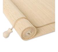 Cedario Store Bambou Intérieur, Store Bambou Extérieur, Modèle Enrouleur | Store bambou extérieur pour balcon ou terrasse couverte, enrouleur réglable par cordon avec protection de la vie privée