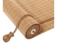 Cedario Store Bambou Intérieur, Store Bambou Extérieur, Modèle Enrouleur | Store bambou extérieur pour balcon ou terrasse couverte, enrouleur réglable par cordon avec protection de la vie privée