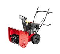 CEDRUS SB56-E Déneigeuse à essence 56 cm avec démarrage électrique 230 V, Loncin LC170FDS Snow Series 212 cm³, 5,8-7 HP, 2 niveaux, jet de neige jusqu'à 11 m