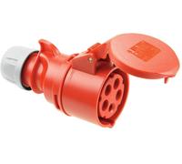 CEE socket 16A 5pin rd - Connecteurs CEE