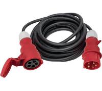 CEE-Verlängerung 16 A 400 V 10m H07RN-F 5x2,5 mm² schwarz IP44